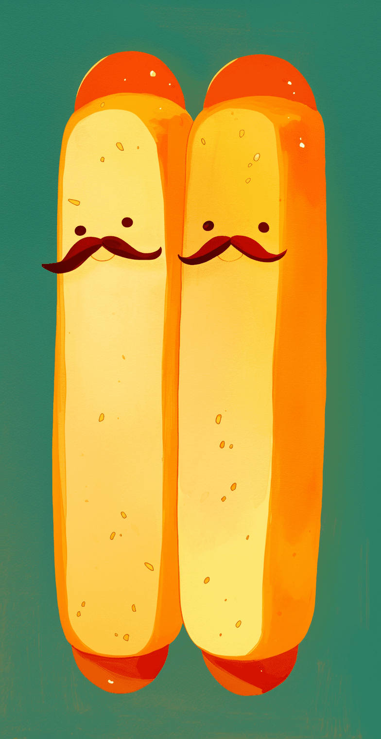 Dog Jam original repeating artwork
