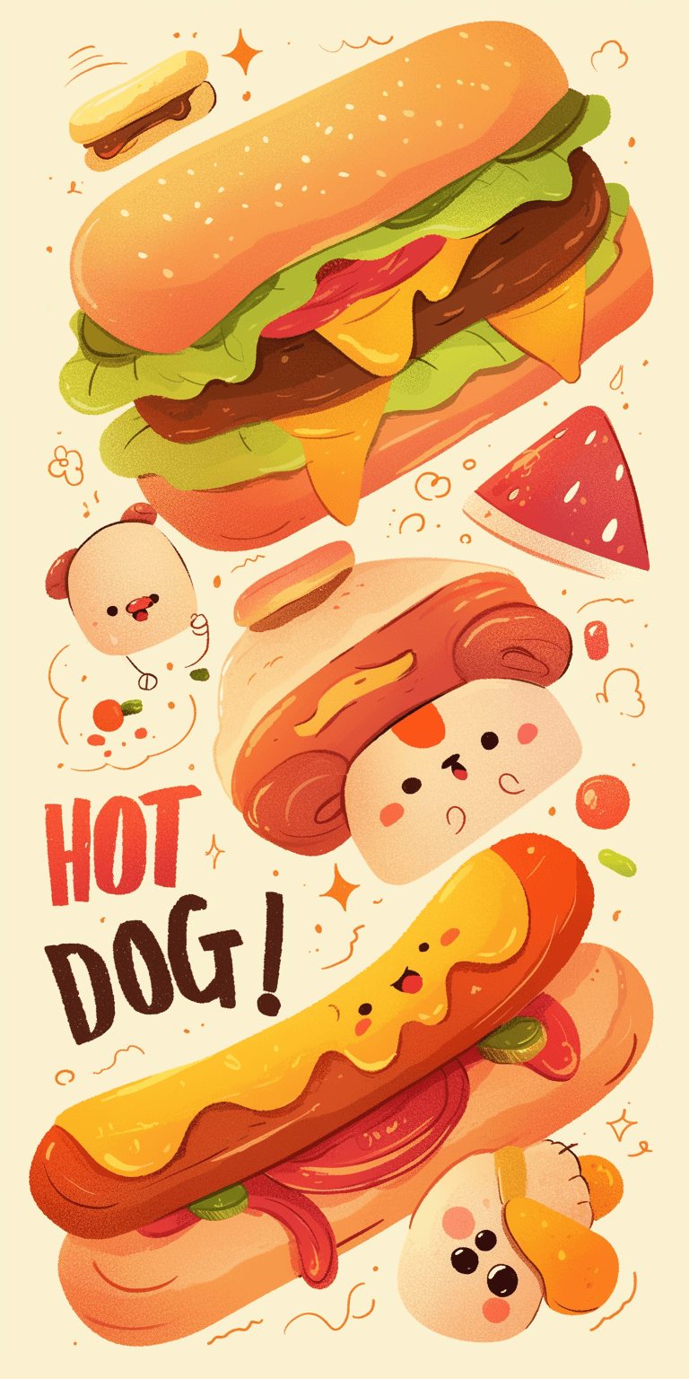 Dog 128 original repeating artwork