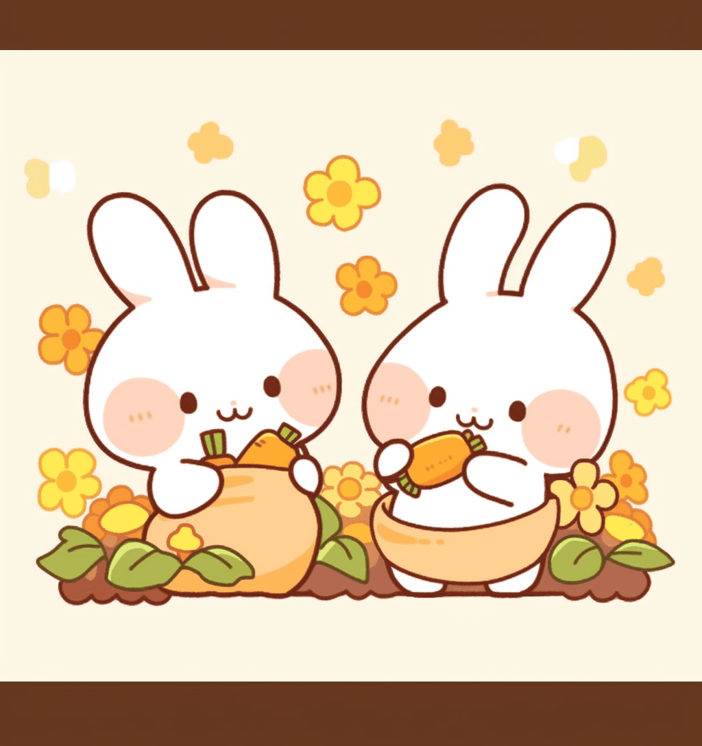 Bunny South original repeating artwork