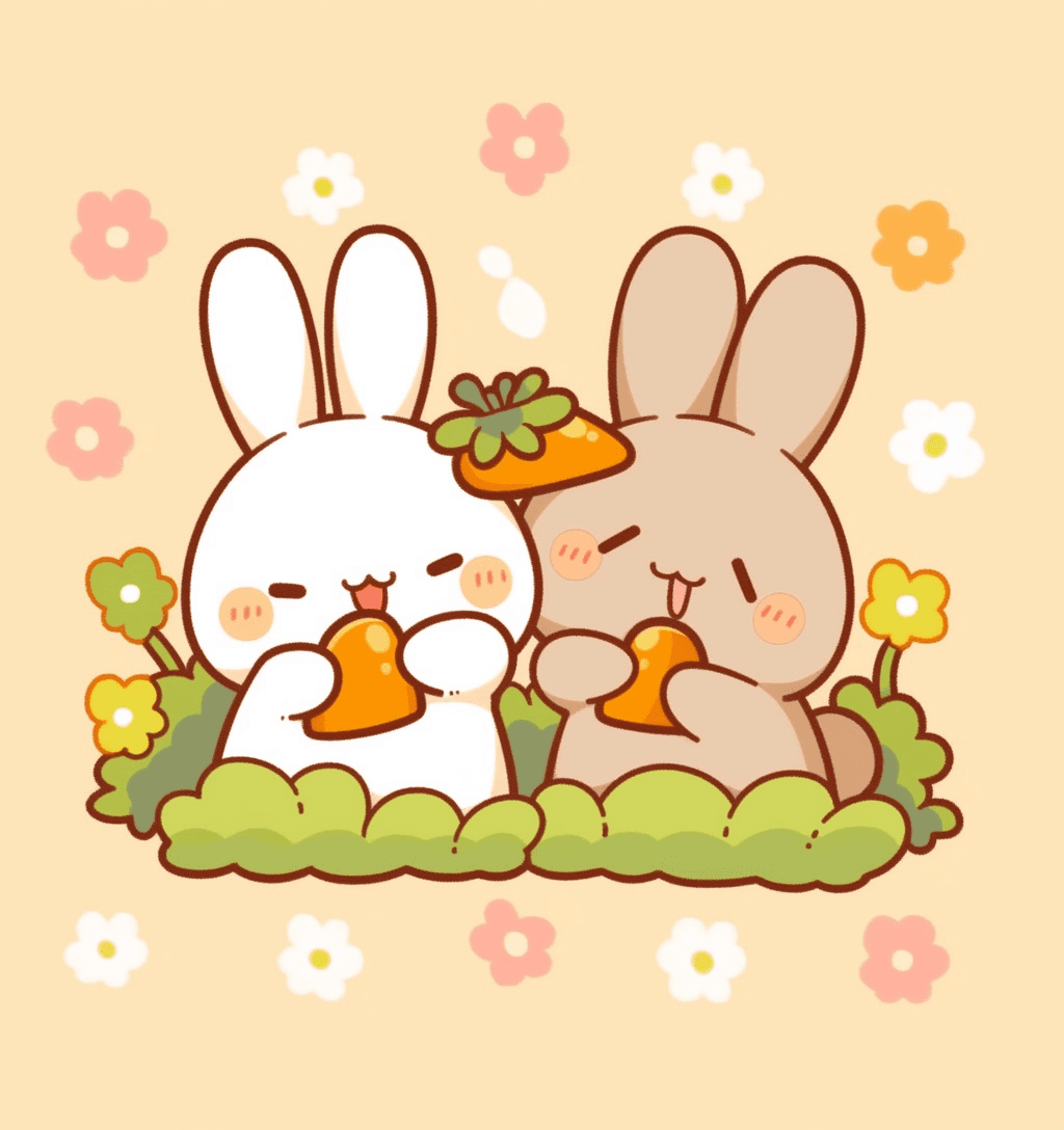 Bunny Street original repeating artwork