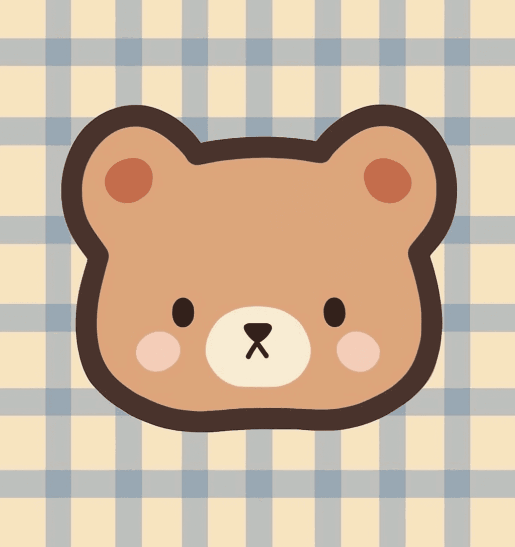 Bear South original repeating artwork
