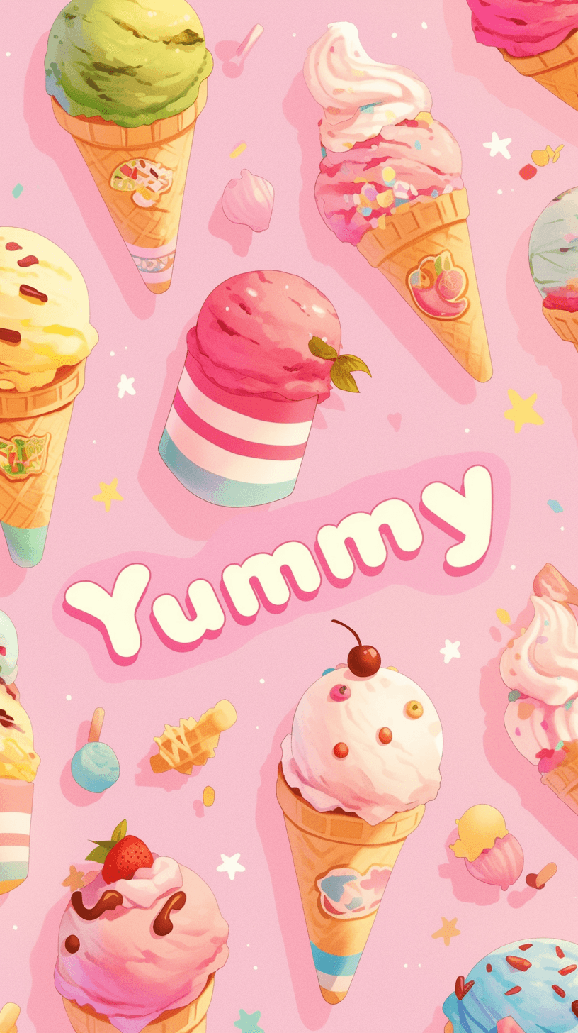 Ice Cream 088 original repeating artwork