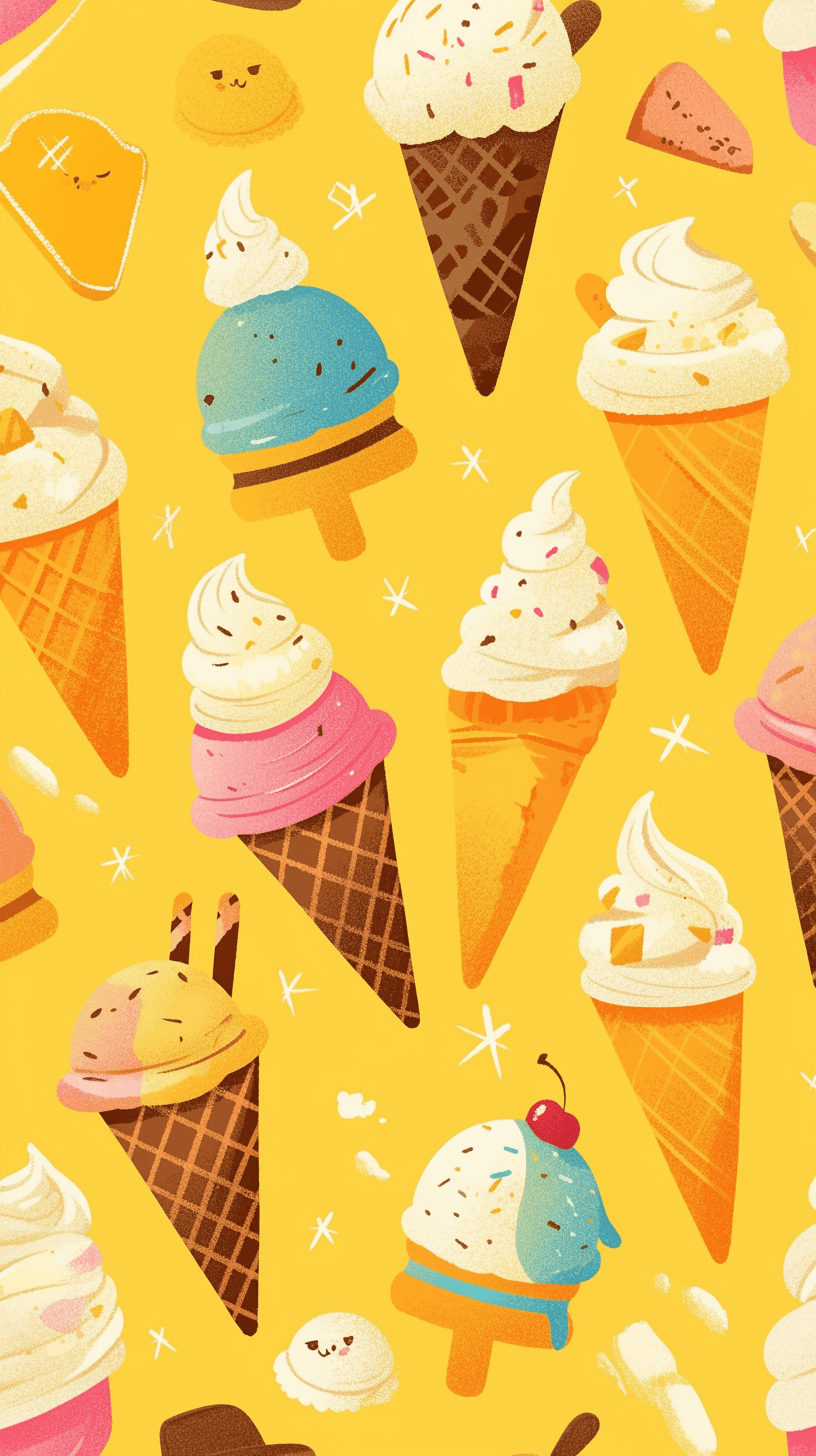 Ice Cream 094 original repeating artwork