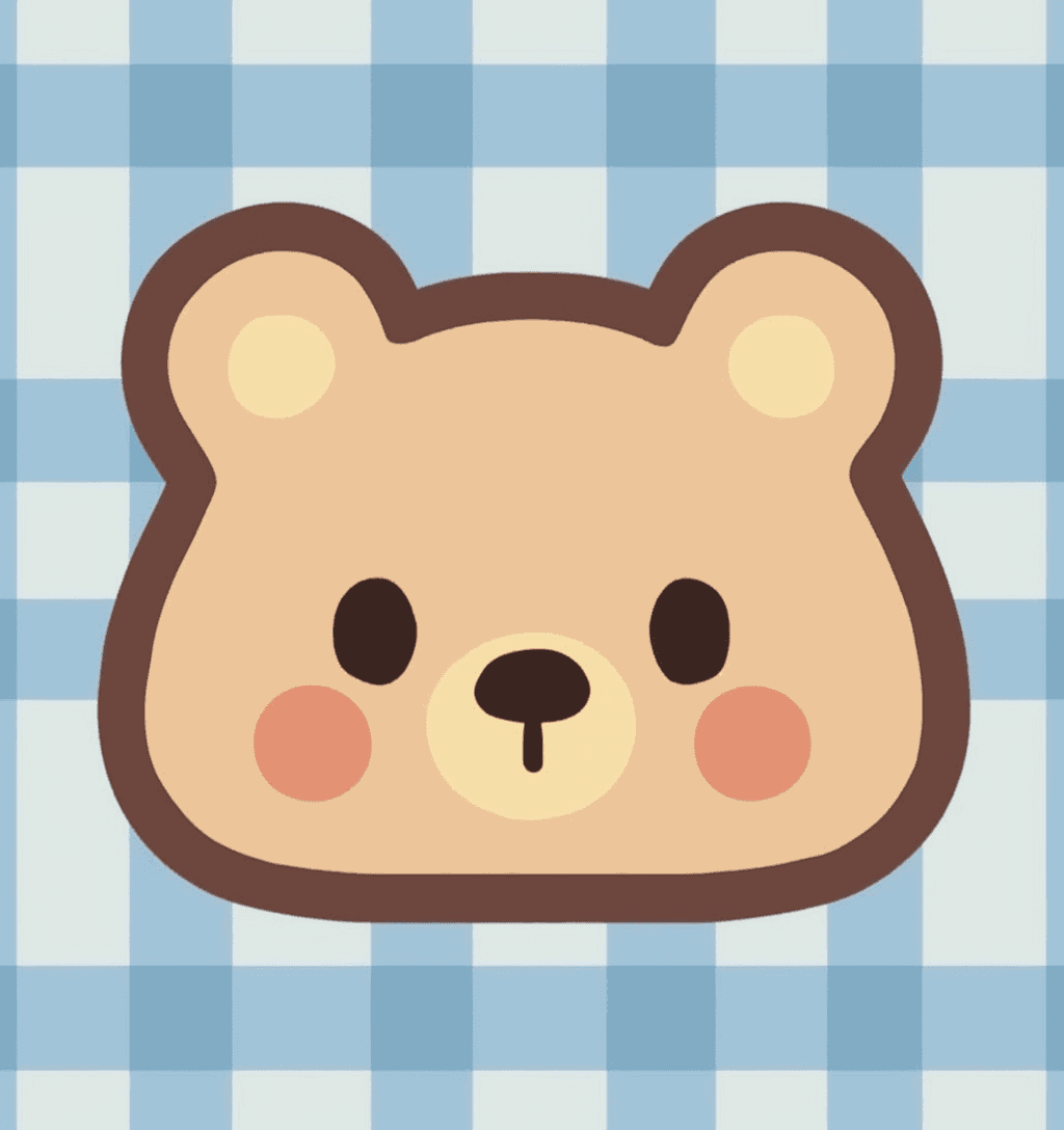 Bear Rise original repeating artwork