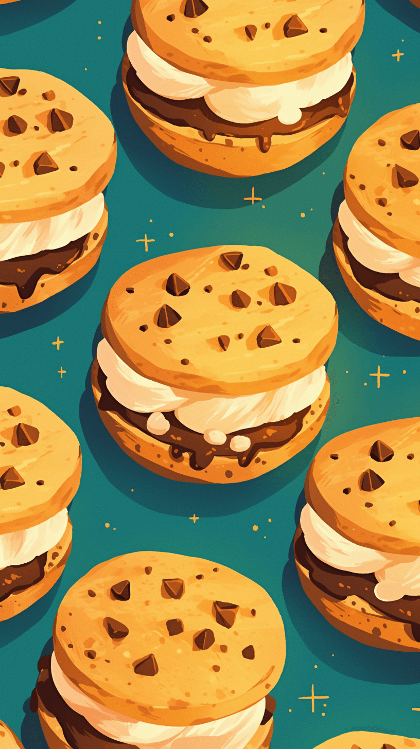 Dessert 001 original repeating artwork