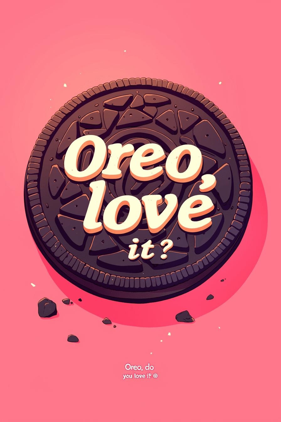 Oreo Team original repeating artwork