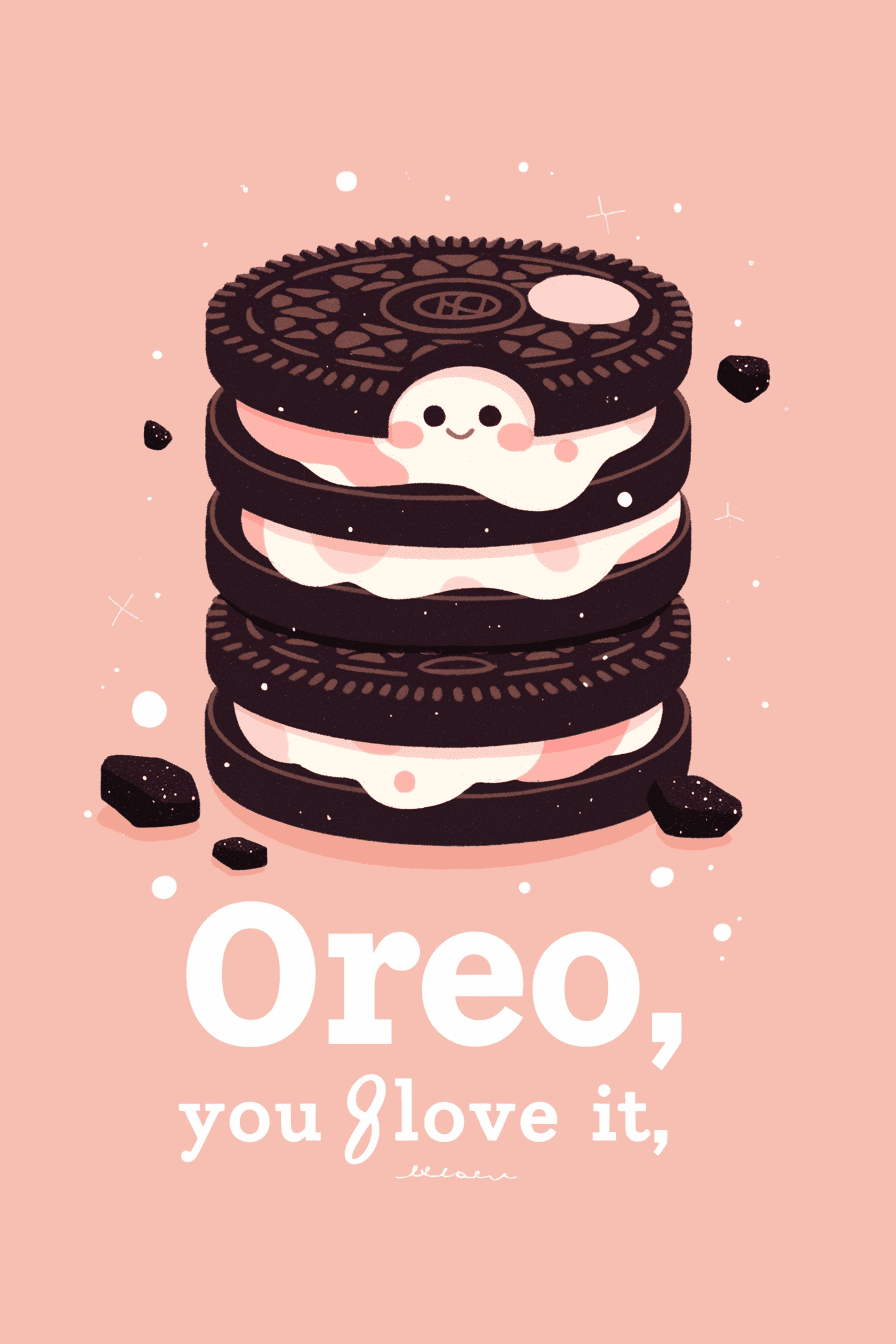 Oreo Carnival original repeating artwork