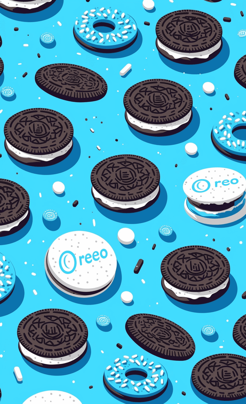Oreo 002 original repeating artwork