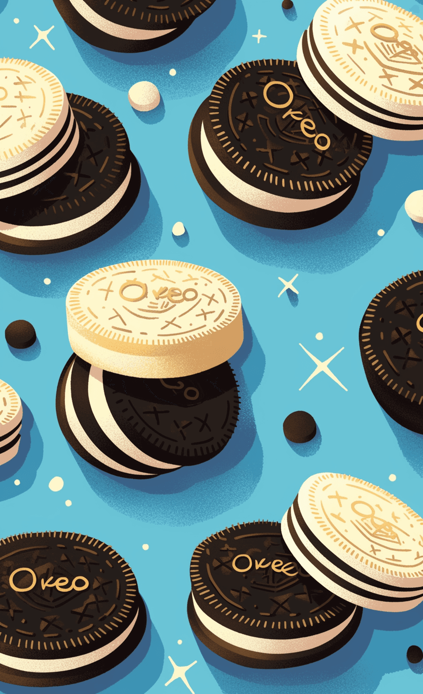 Oreo 001 original repeating artwork
