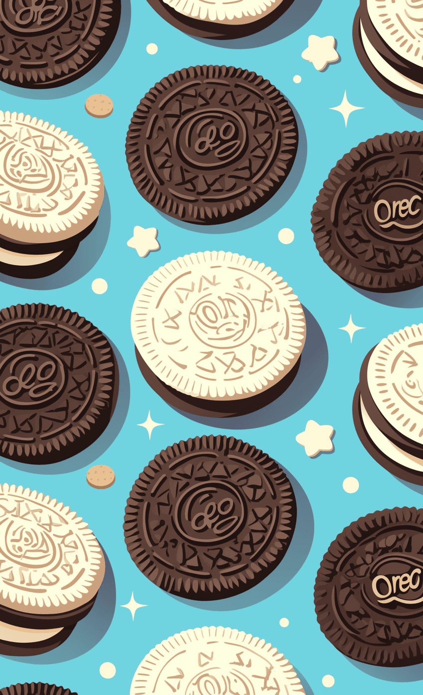 Oreo 004 original repeating artwork