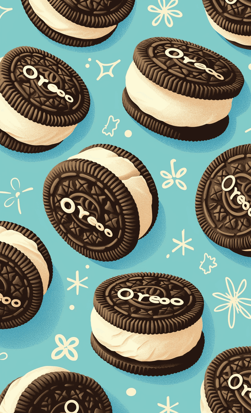 Oreo Collective original repeating artwork