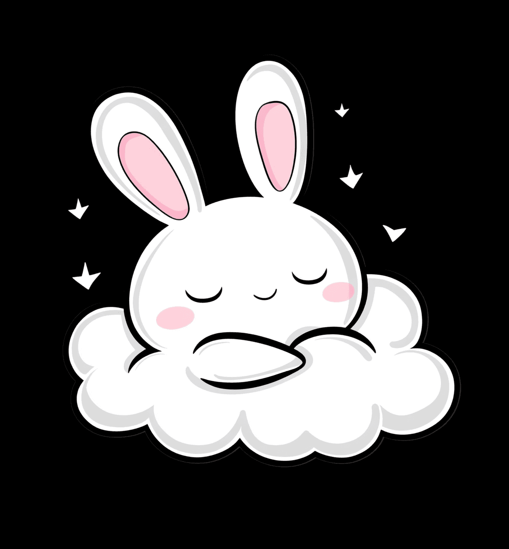 Bunny Hue original repeating artwork