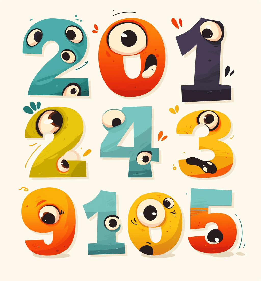 Geo Number 428 original repeating artwork