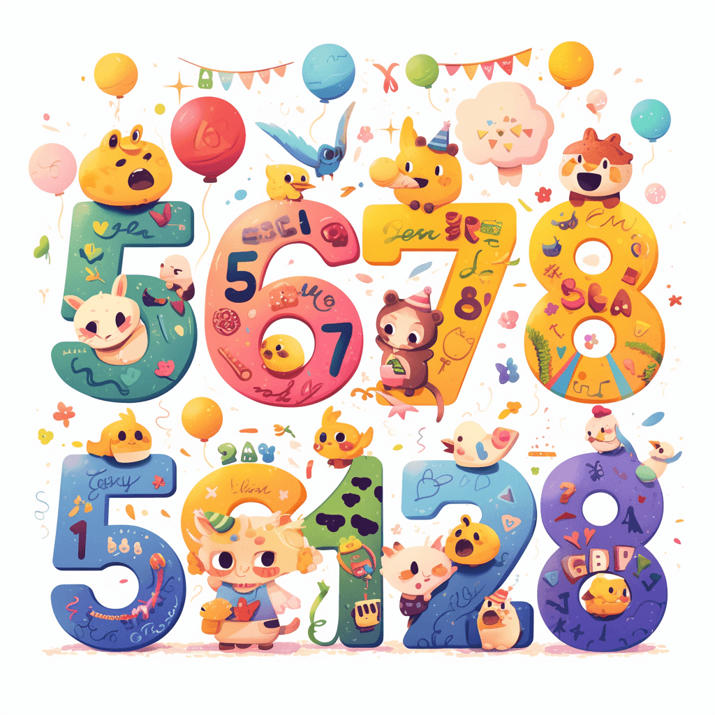 Geo Number 453 original repeating artwork