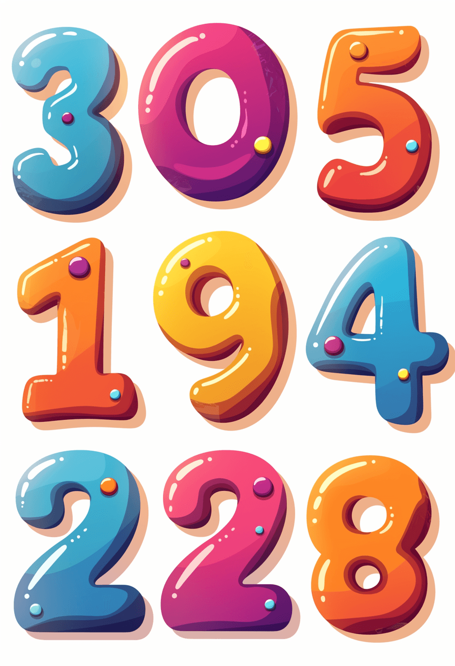 Geo Number 102 original repeating artwork