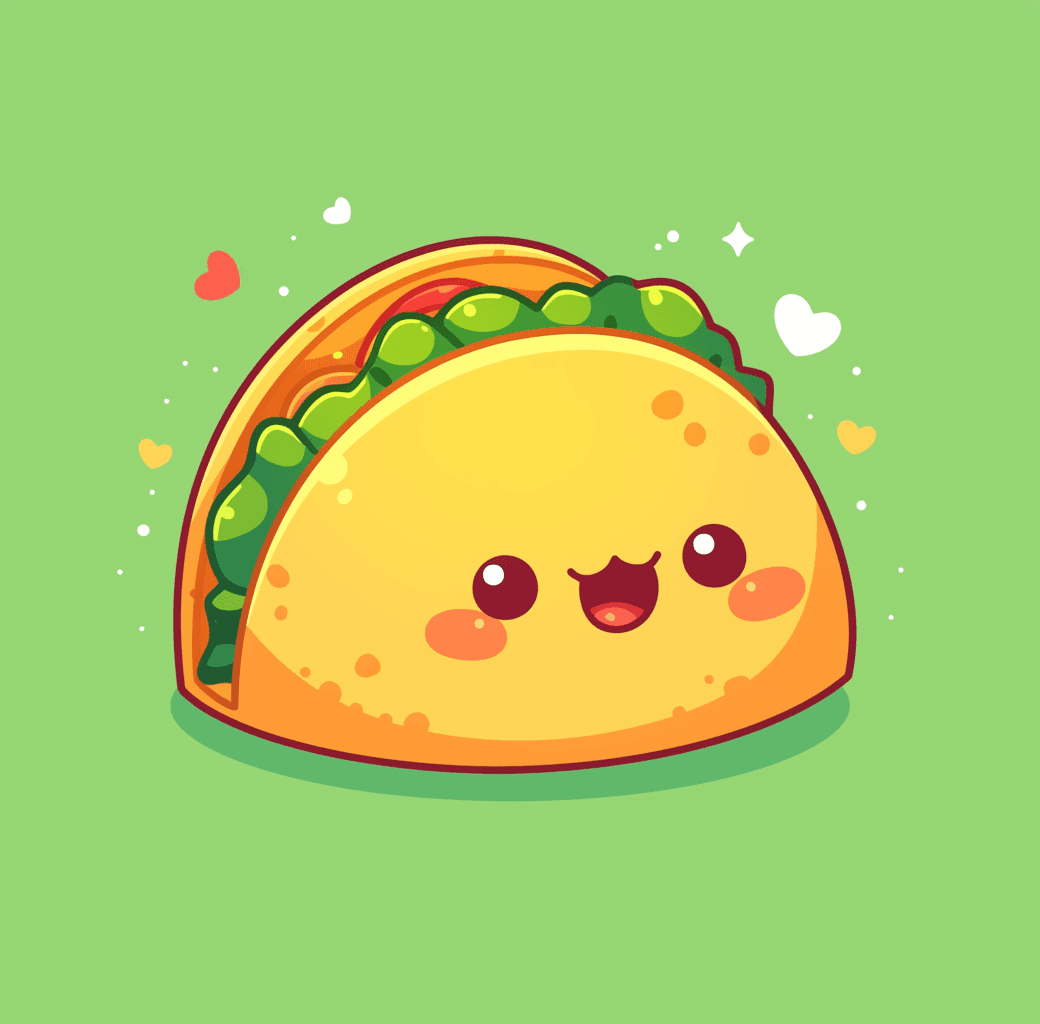 Taco Tribe original repeating artwork