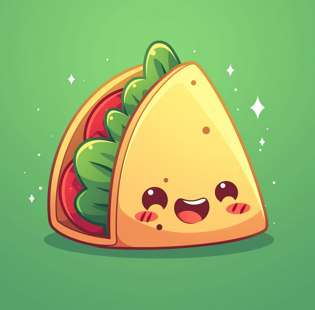 Taco original repeating artwork