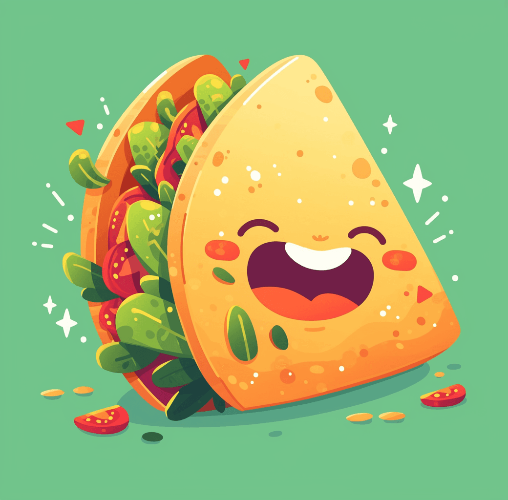Taco 001 original repeating artwork