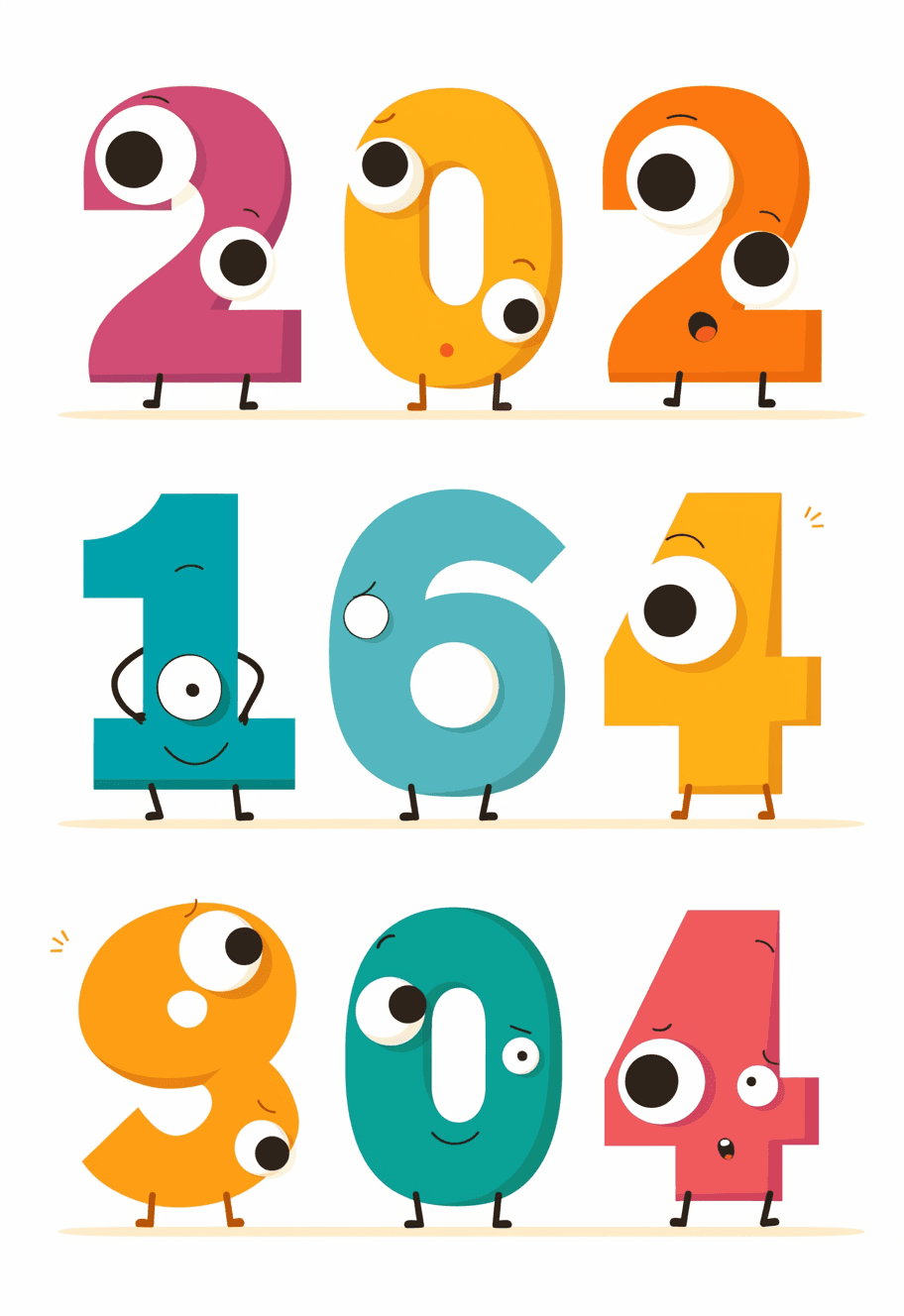 Geo Number 501 original repeating artwork