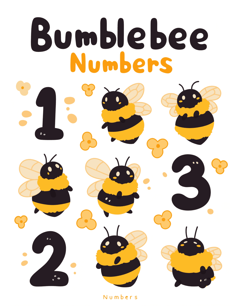 Bee Dash original repeating artwork