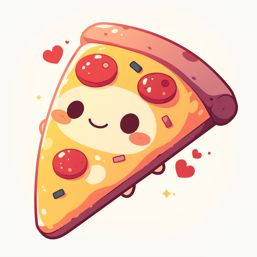 Pizza Squad original repeating artwork