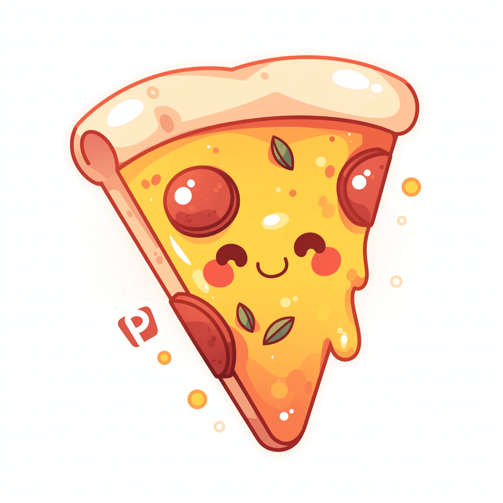 Pizza original repeating artwork