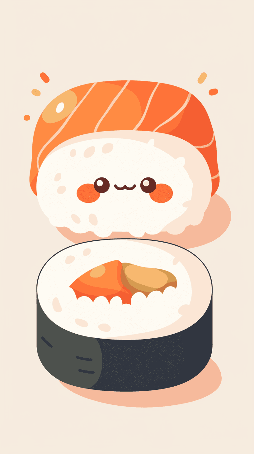 Sushi Collective original repeating artwork