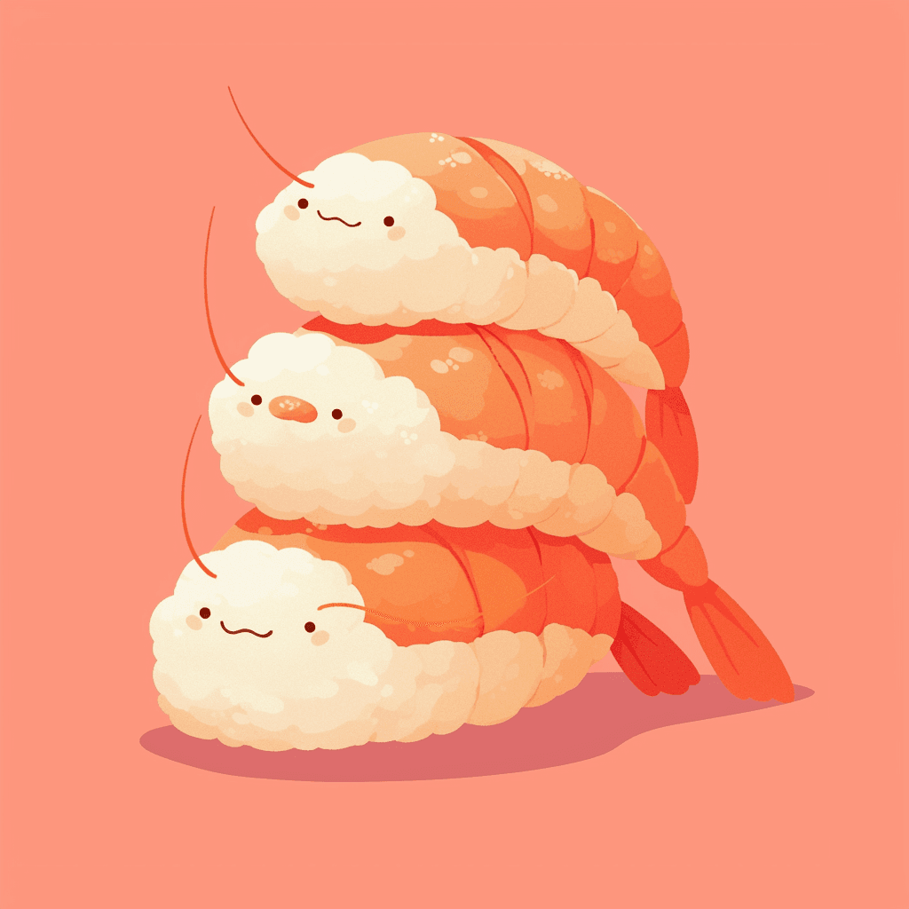 Sushi Pop original repeating artwork