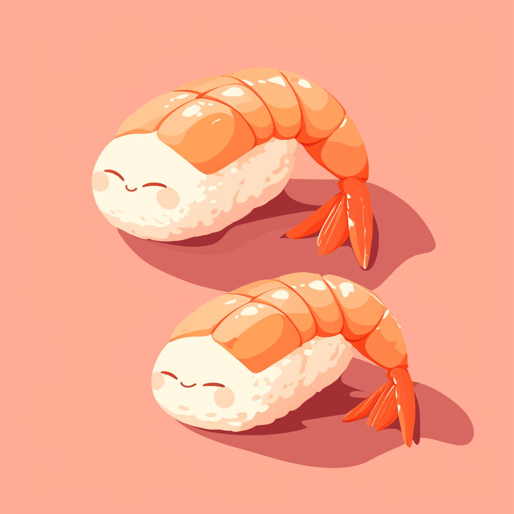 Sushi 005 original repeating artwork