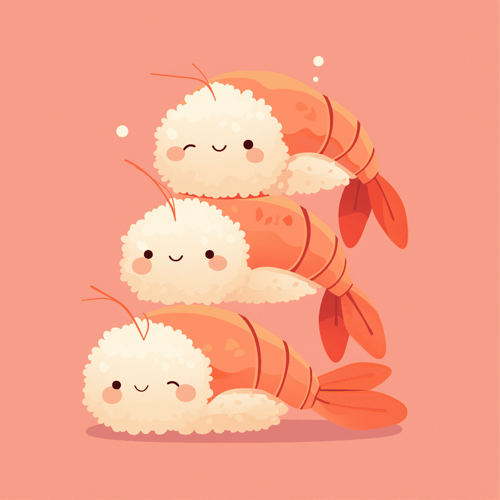 Sushi 002 original repeating artwork