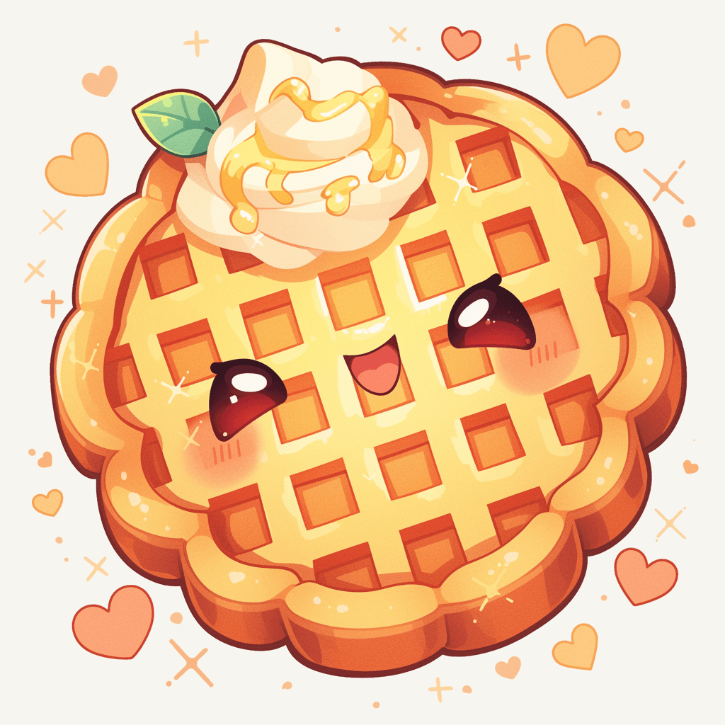 Waffle 003 original repeating artwork
