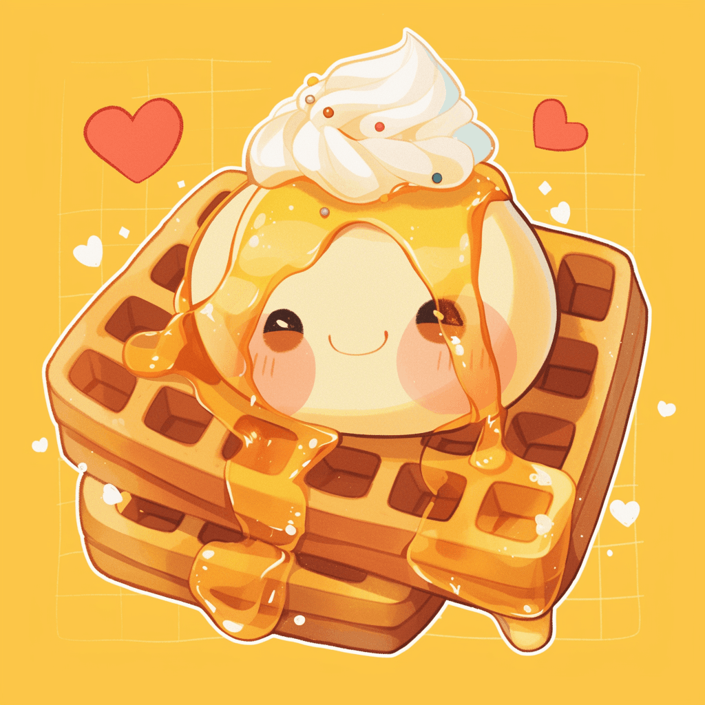 Waffle 004 original repeating artwork
