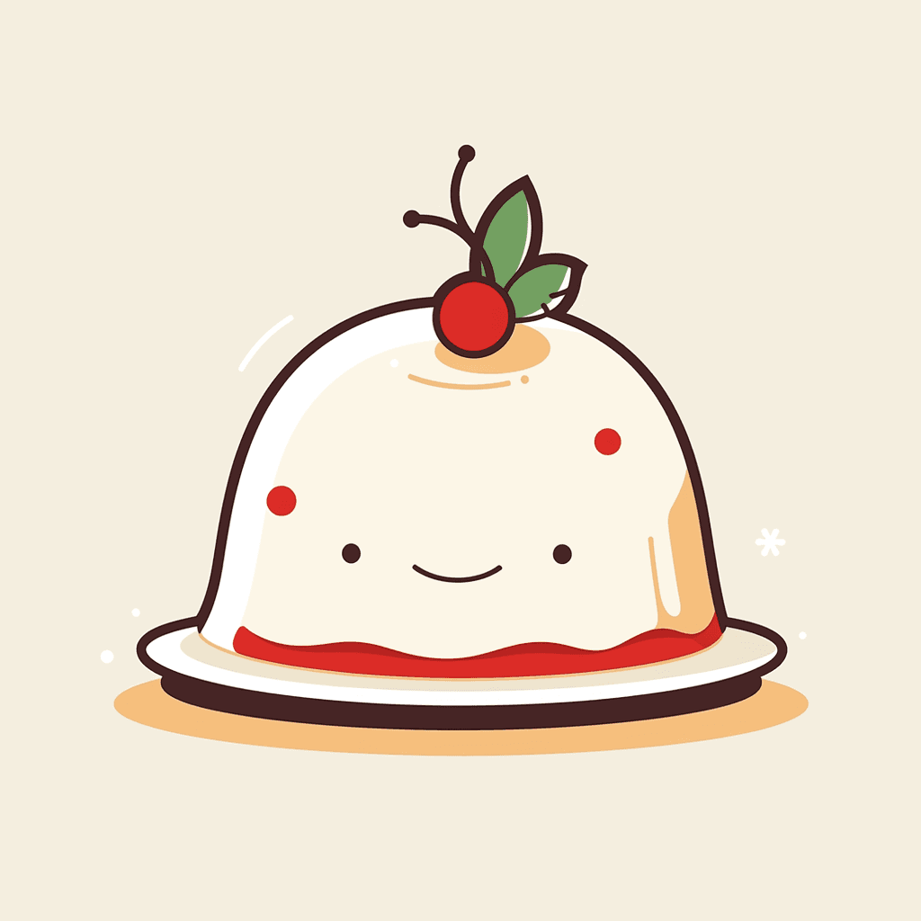 Pudding 001 original repeating artwork