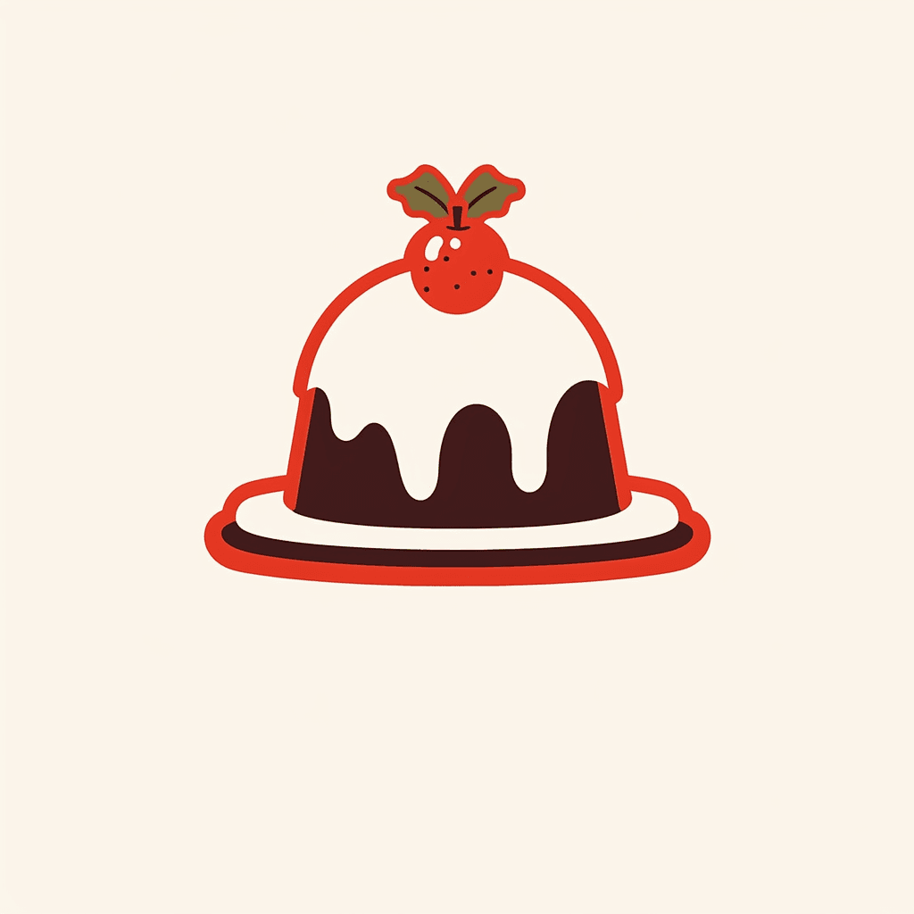 Pudding original repeating artwork