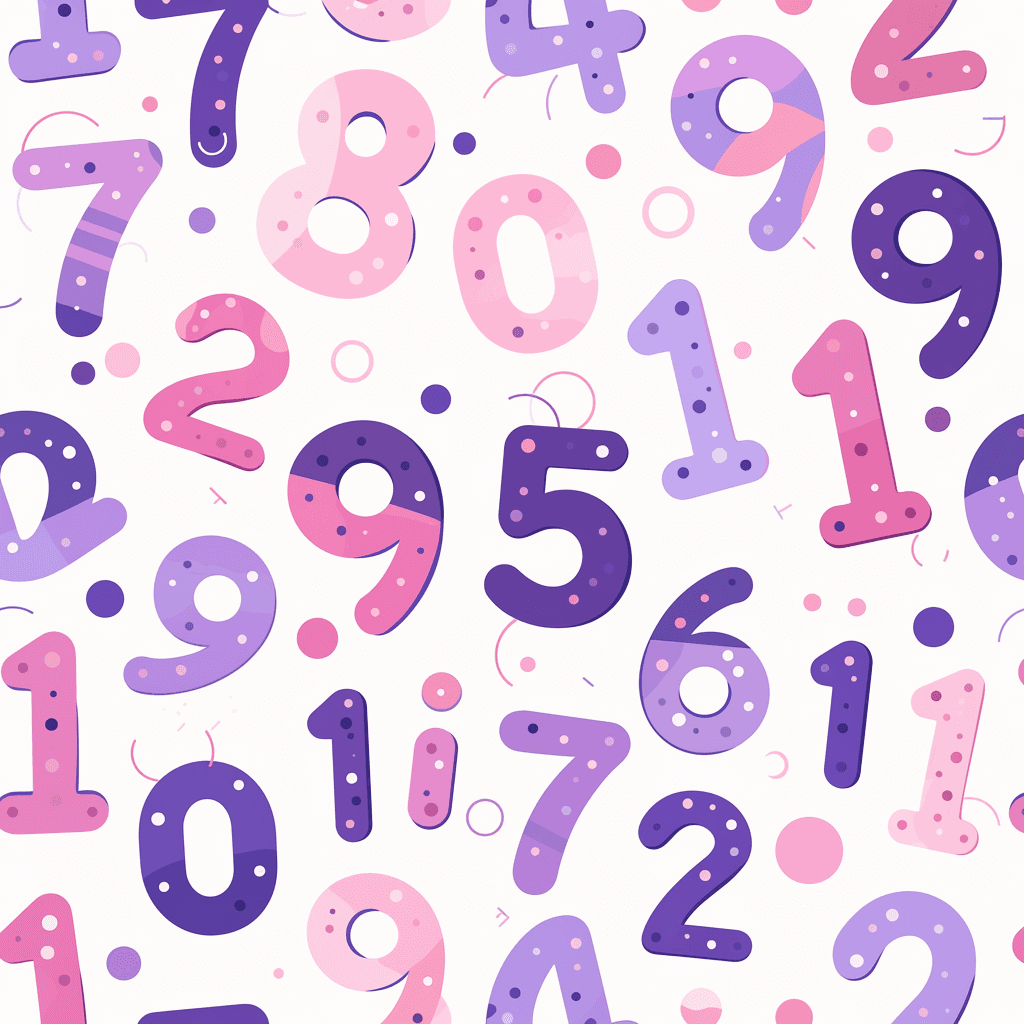Geo Number 311 original repeating artwork