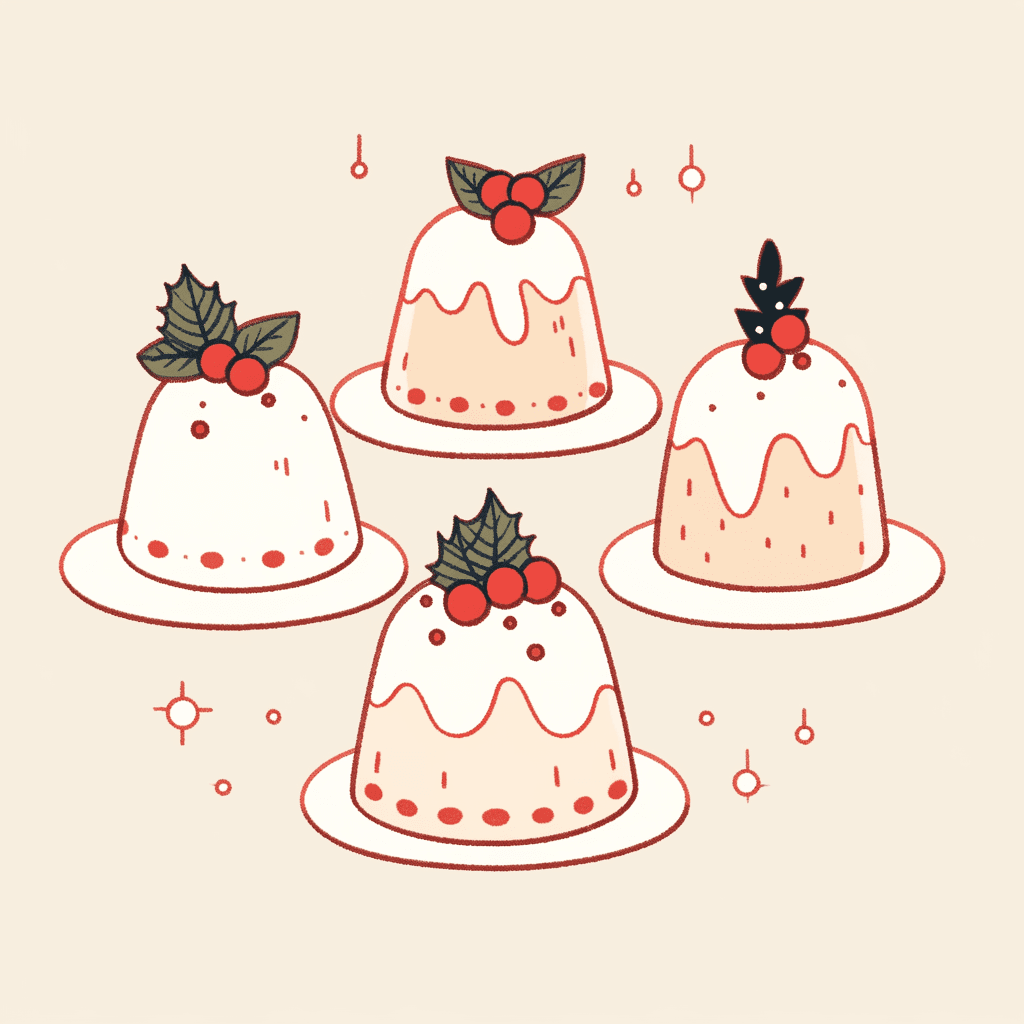 Pudding Tribe original repeating artwork