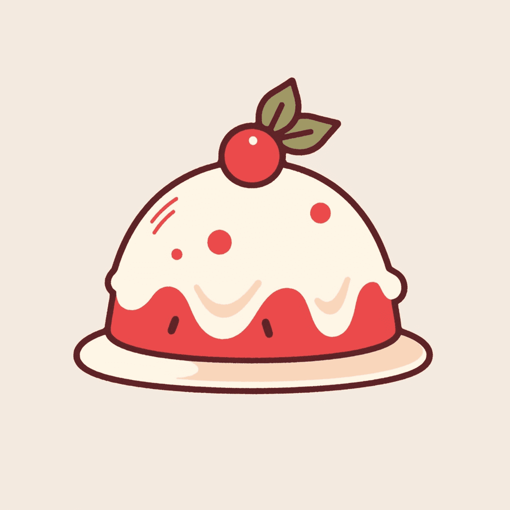 Pudding Pals original repeating artwork