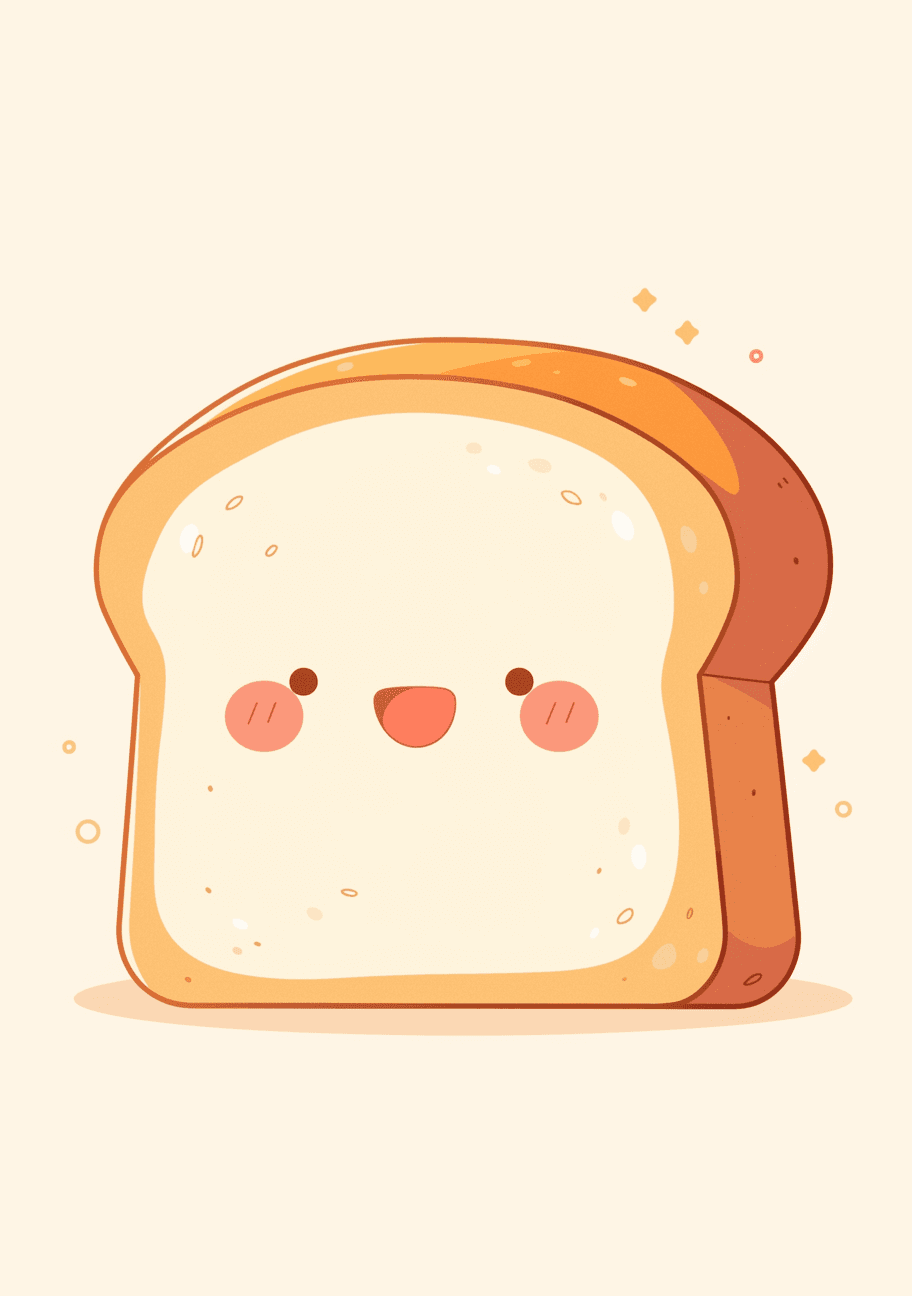 Toast 004 original repeating artwork