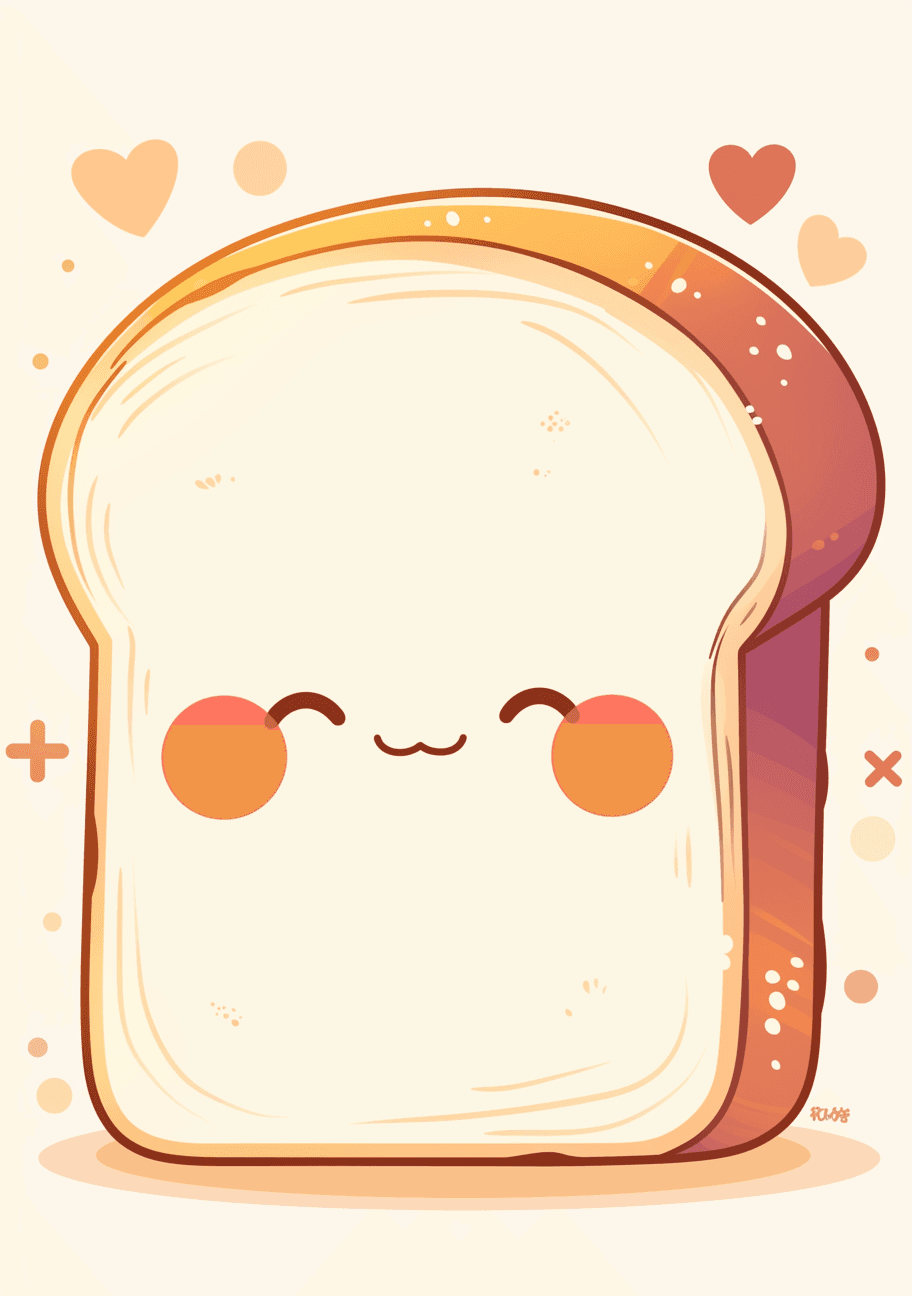 Toast 003 original repeating artwork