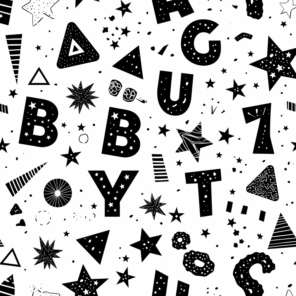 Letter 213 original repeating artwork