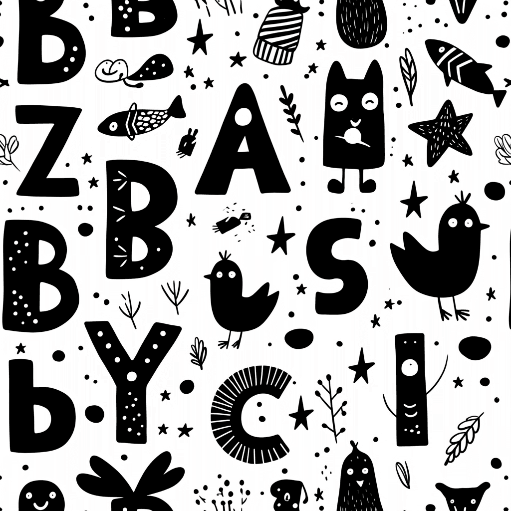 Letter 177 original repeating artwork