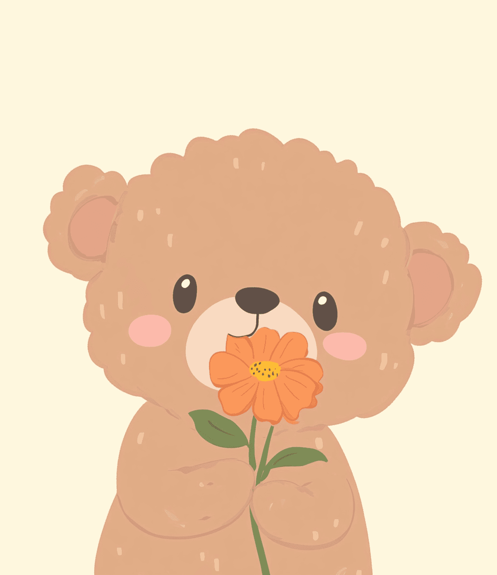 Puppy Bright original repeating artwork