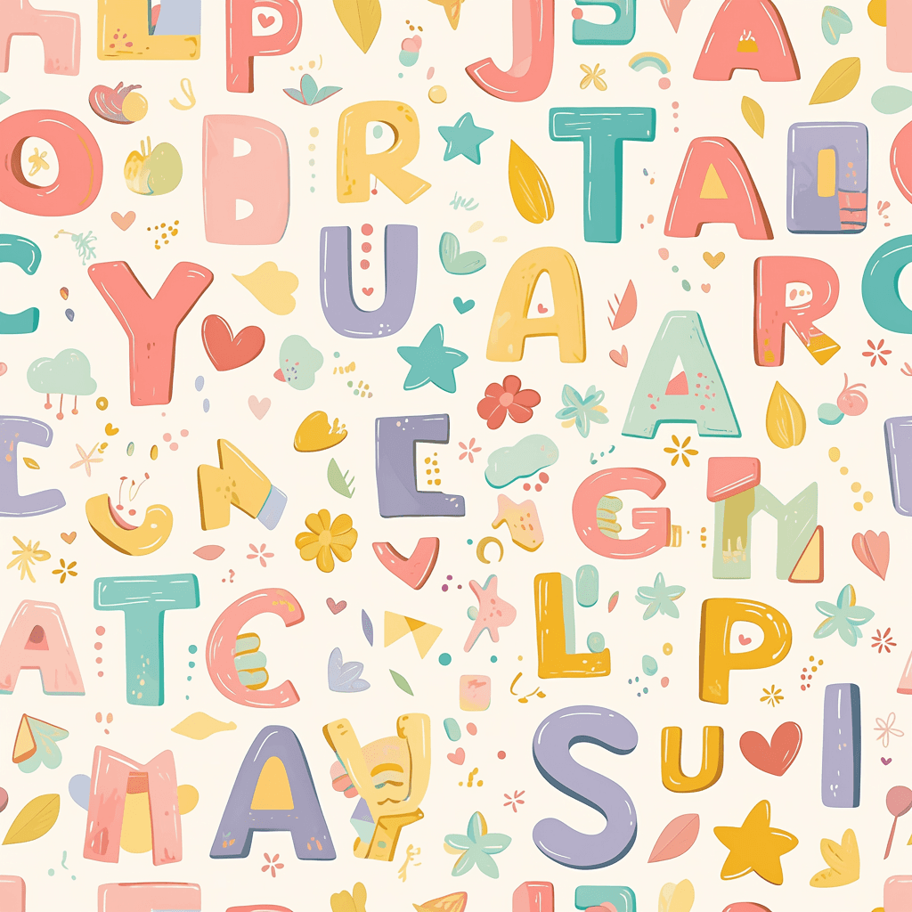 Letter 182 original repeating artwork