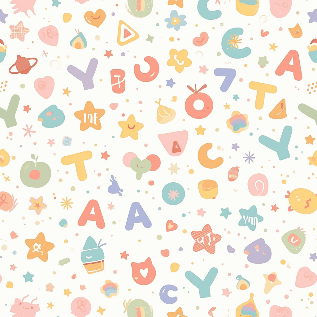 Letter 162 original repeating artwork
