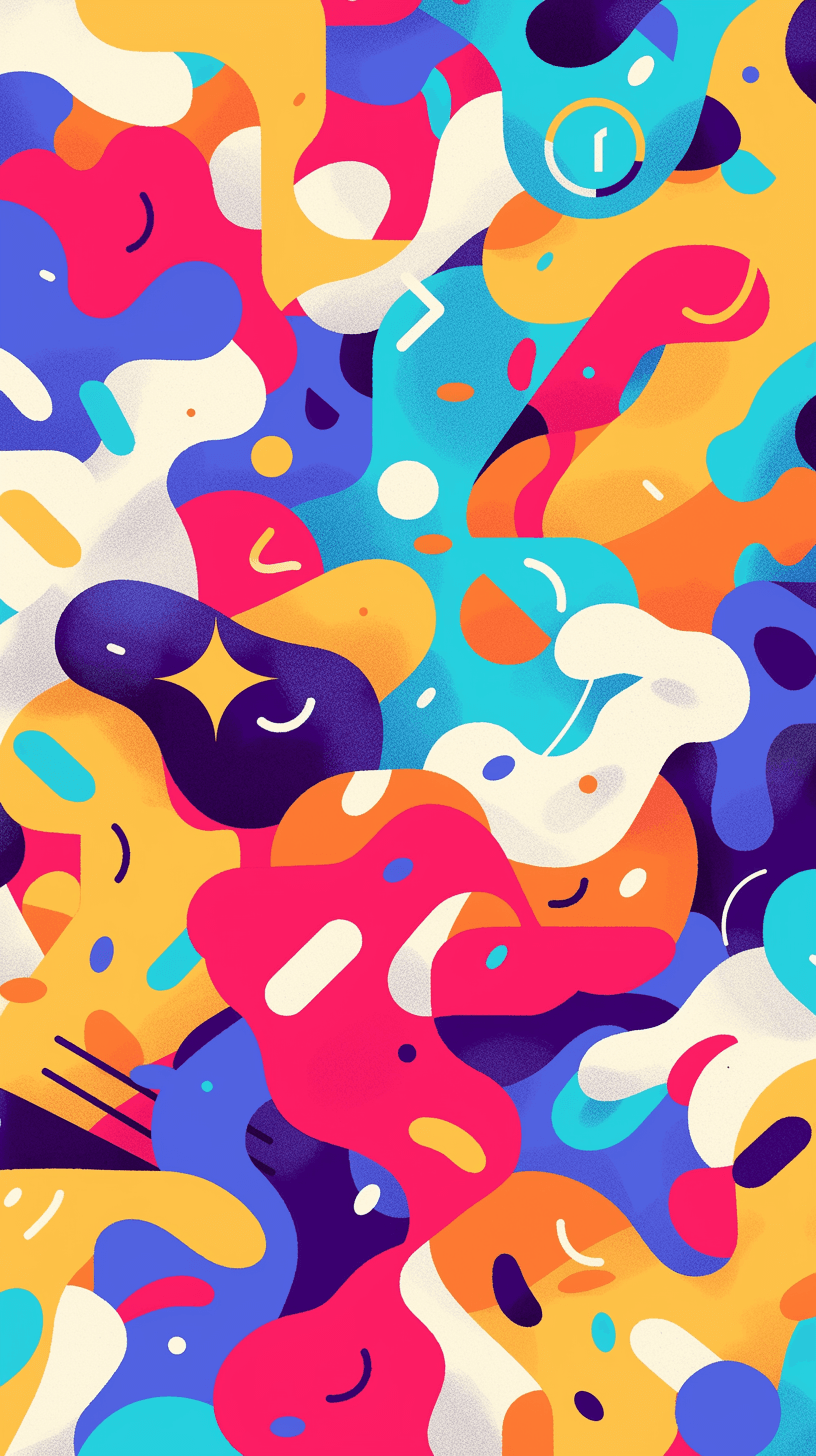Geo 198 original repeating artwork