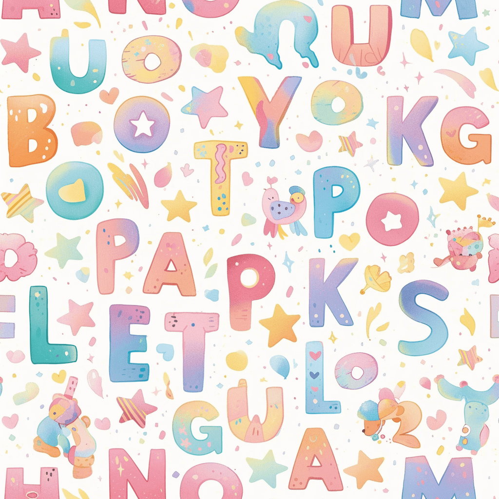 Letter 184 original repeating artwork