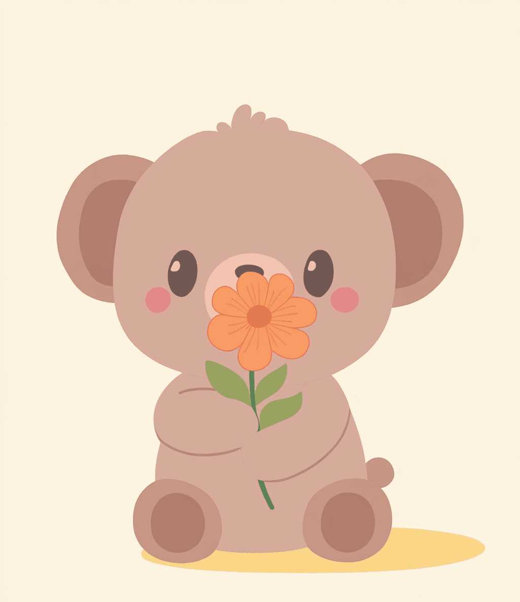 Bear Hue original repeating artwork