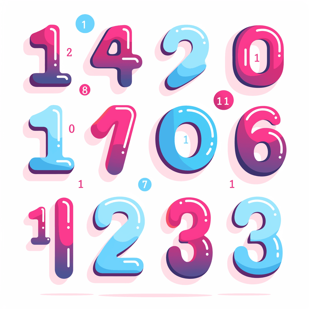 Geo Number 182 original repeating artwork