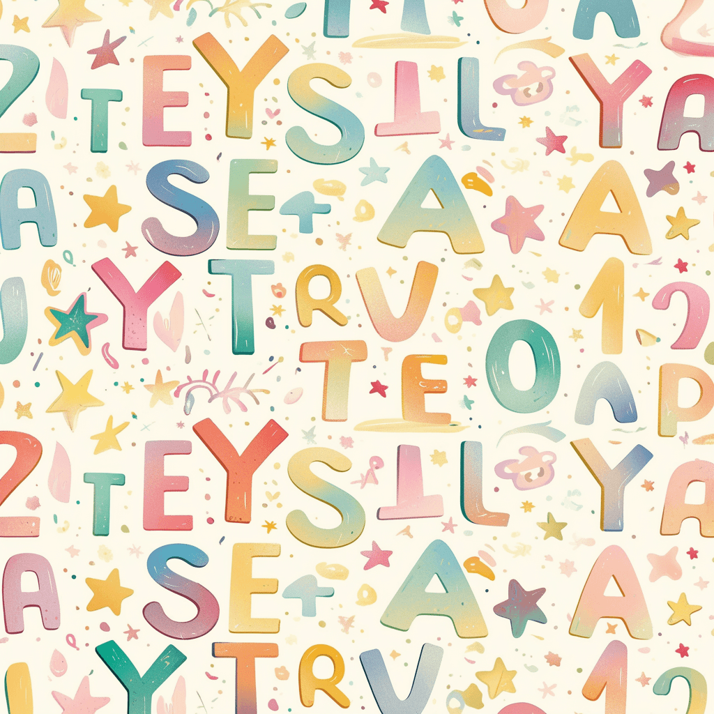 Letter 181 original repeating artwork