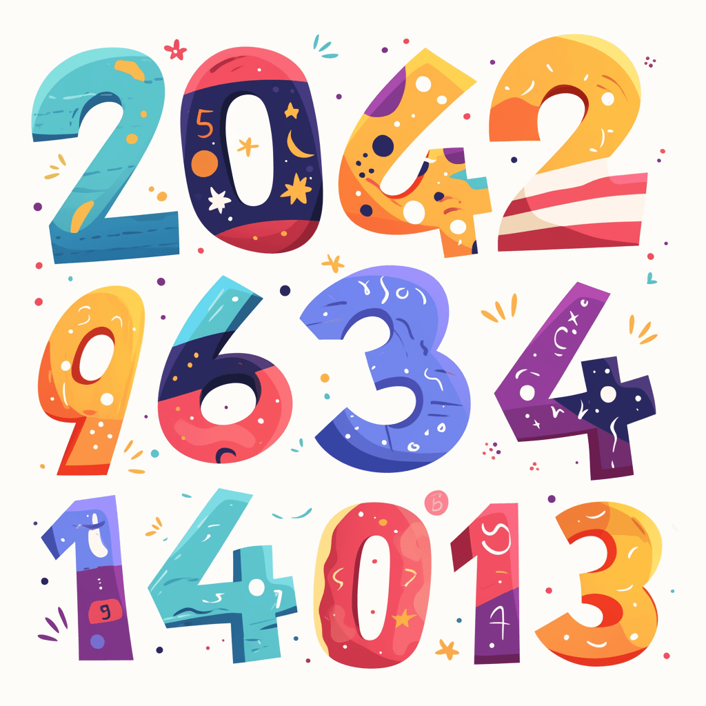 Geo Number 162 original repeating artwork